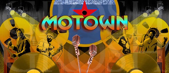 Motown Backdrop Projection - Dance