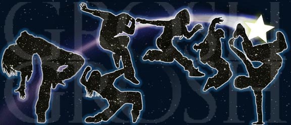Dancing with the Stars Hip Hop Backdrop Projection - Dance