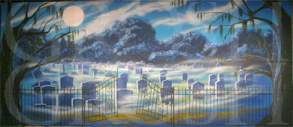 Addams Family Graveyard