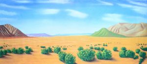 Aladdin Desert Landscape