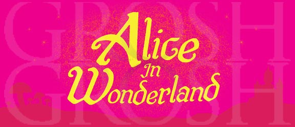 Alice in Wonderland Show Curtain