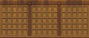 Legally Blonde wood panel interior room