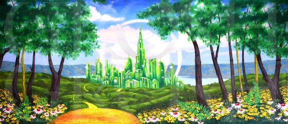 Wizard of Oz Emerald City Castle